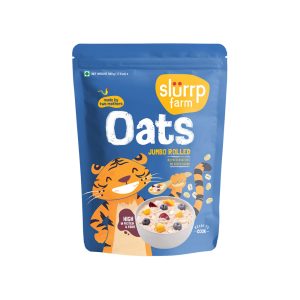Slurrp Farm Rolled Oats, 100% Natural Wholegrain