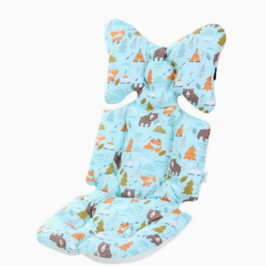 Infant Stroller Seat Cushion Soft Breathable Pad for Baby Stroller & High Chair Pad