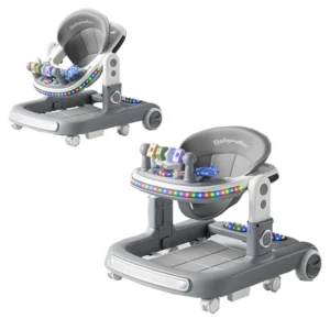 Multi-Functional Baby Walker – Push, Sit, and Ride-On Car
