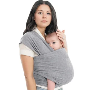 Breathable Baby Wrap Carrier – Hands-Free Swaddle & Sling for Newborn