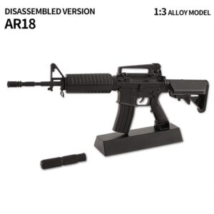 Cool Detachable Sniper Rifle Toy – Realistic Mini AR15 AK47 Metal Model