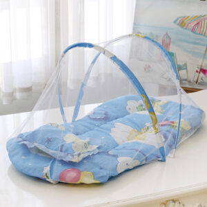 Wholesale Baby Mosquito Net No Installation Required Foldable Bring a  Cushion Pillow pink