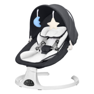 3-in-1 Baby Rocking Chair – Auto Swing & Music