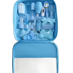 20-in-1 Baby Grooming Kit – Nail Trimmer & Snot Sucker with Storage Cloth Bag