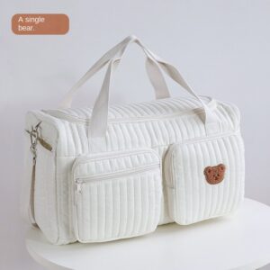 Simple Waterproof Travel Bag Large Capacity Portable Crossbody Mummy Bag Maternal Children's Storage Bag