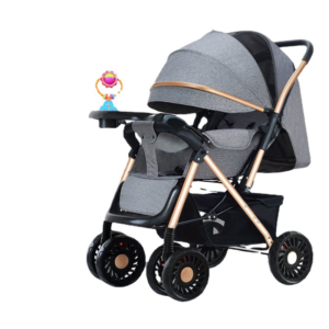 Multifunctional 2in1Baby Stroller – Folding Design, Sit or Lie Function