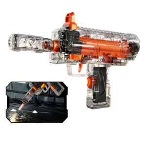 Delta MP7 Battery-Powered Firecracker Launcher – Soft Bullet Shooting Toy Gun