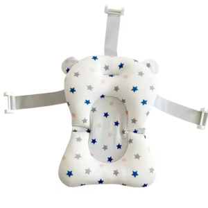 Baby Bath Suspension Pad, Infant Baby Bath Support Cushion, Prevent Slip Soft  Adjustable  Baby Bath Cushion Pad for Newborn