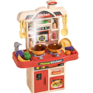 Lights & Sounds Pretend Play Chef Set – Kitchen Accessories Gift For Toddlers