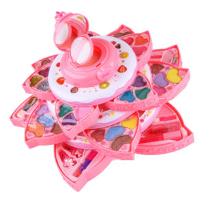 Doll Makeup & Hair Play Set – Princess Dress-Up Toy for Little Girls