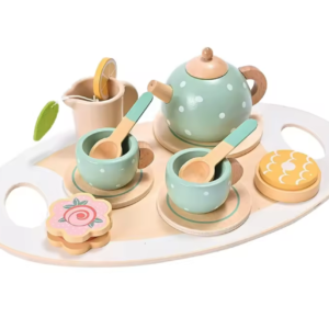 Afternoon Tea Pretend Play Set – Educational Kitchen Toys for Kids' Tea Party Role Play