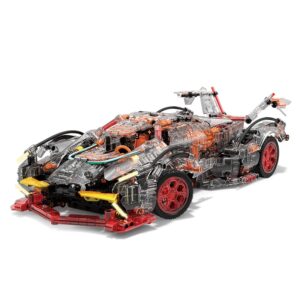 1:12 Scale 1100 PCS V12 Assembly Building Blocks Set Sports Car Model For Kids