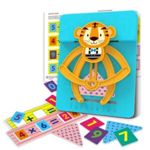 Montessori Toy Memory Training Game Arithmetic Board Counting Matching STEM Toy for Kids