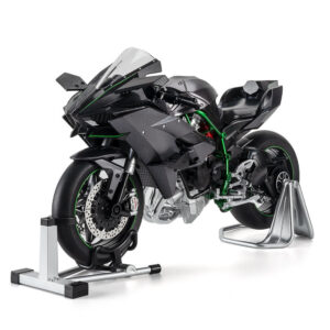 1:6 Scale Kawasaki Ninja H2R Motorcycle Key Open Spray Electric Fun Toy Hot Novelties