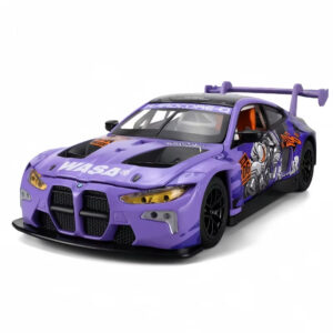 Diecast 1:24 Scale BWM M4 for R8 Metal Toy Car Model Display Ornament