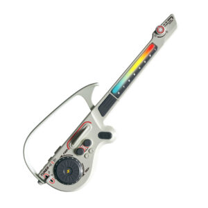 Hot Selling Products Educational Musical Instruments 2025 Cartoon Plastic Multifunctional Electric Toy DJ Guitar for Kids