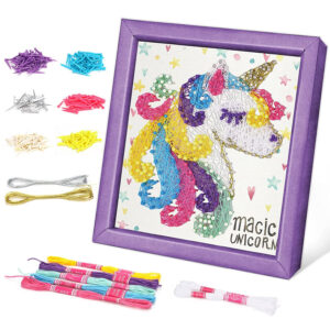 Handmade Toys Diy String Art Kit Unicorn String Art Arts and Craft Kits for Kids