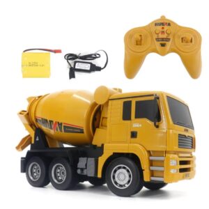 1:18 Scale Model Toy 2.4GHz 6CH Remote Control Metal Concrete Car Mixer Truck Tractor Outdoor Toy