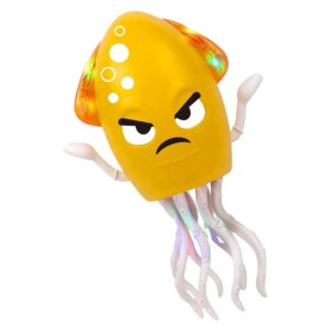 Electric Magic Dancing Wiggling Octopus Toy with Lighting and Music – Automatic Obstacle Avoidance Crawling Squid Toy