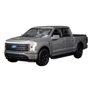 Alloy Diecast 1:36 F150 New Energy Vehicle Model Sound and Light Pullback Metal Pickup Truck Toy Rebound Car Model