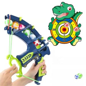 Kids Dinosaur Target Sticky Ball Dart Board – Parent-Child Interactive Throwing Game
