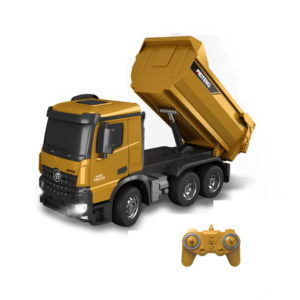 1:14 Scale 2.4GHz 10-channel RC plastic engineering dump truck Toy Vehicle, Featuring 30m Remote Range