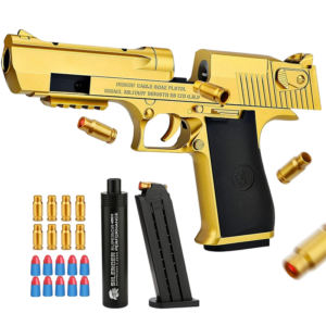 Shooting Toy Guns Looking Like Real Gun Plastic Desert Eagle Toy Gun Pistold With Bullets and Jump Ejecting Mag