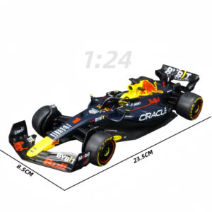 Diecast Model Car 1:24 Alloy Red Bull RB19 F1 Wheels Movable Metal Toy  for Kids Adults Display Gift