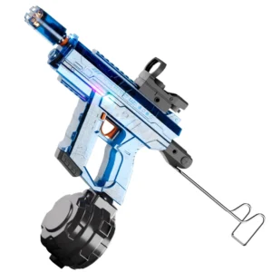 Electric High Pressure Water Gun Manual/automatic Integrated UZI Light Silencer Water Gun