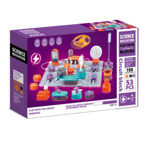 Electronic Building Block Stem Science Kits Engineering Educational Toys for Kids Sets Plastic
