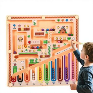 Advanced Magnetic Maze Puzzle Toy for Kids – Develops Math, Logic & Cognitive Skills, Focuses on Visual & Intellectual Growth, Hands-On Early Learning