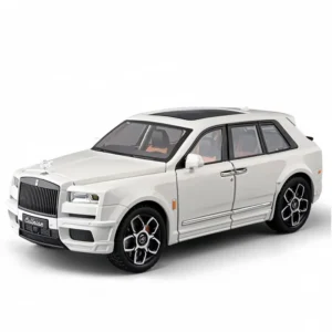 1:20 Scale Alloy Rolls Cullinan BB Diecast Model Car Metal Toy Car Model with Umbrella Decorative