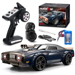 1:16 Scale 2.4G 4WD 35KM/H High Speed 4-Channel RC Drift Racing Car with LED Light Indoor-Outdoor Toy