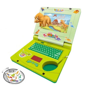 Jinming Baby Educational Early Education Toys Simulation Notebook Animation with Mouse Laptop Toys for Kids