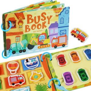 Kids Enlightenment Early Educational Puzzle Toys Creative Children'S Transportation Model Busy Book