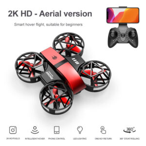 Dowellin D12 Drone Mini Remote Control Aircraft New Children's Toy HD Dual Camera Fixed Height RC Quadcopter Starter Gifts