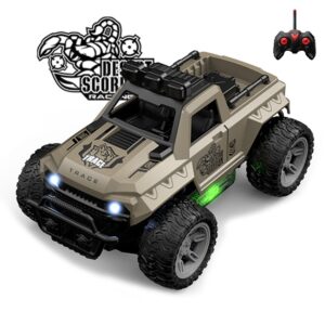 1:16 Scale 40MHz Electric RC Car With Light 4CH Off Road Rc Rescue Truck Pickup Racing Vehicle Toy