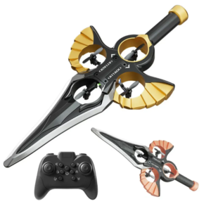 2.4G 4-Axis Foam RC Flying Sword Stunt Plane Drop-Resistant Children’s Fighter Toy Model