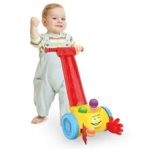 Baby Early Learning Trolley Beginner Activity Toys Musical Baby Push Walker for Kids