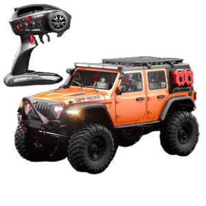 1:10 Scale 2.4G Full Proportional  4WD Off-Road Rc Rock Crawler RTR Truck 100M Range Indoor-Outdoor Toy