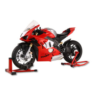 1/6 Ducati V4R Diecast Metal Motorcycle Model, Key-Start, Spray-Painted, High-Tech Electric Fun Toy
