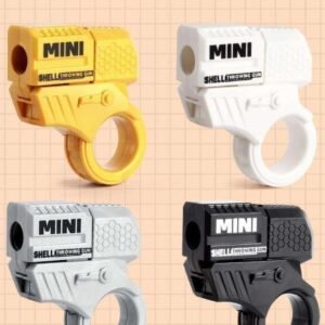 Mini Creative Soft Bullet Launch Radish Gun Electronic Toy for Men and Women for Stall or Gift Idea Wholesale