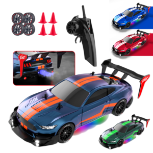 1:14 Scale 2.4G RTR Mustang 4WD Electric Drifting RC Car - High Speed Racing Toy