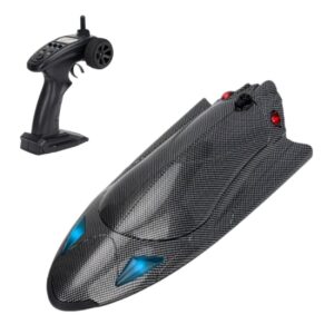 2.4G Ghost High-Speed Racing Boat, 25km/h, Waterproof Rechargeable Model Electric Radio Remote Control Water Toy