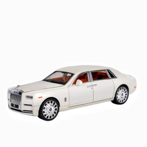 1:20 Scale Diecast Rolls Phantom Alloy Model Car With Sound & Light Effects & Umbrella Toy for Kids