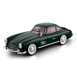 1:18 Scale Diecast Benz 300SL Classic Alloy Car Model with Sound Light Pullback Toy For Display Collection