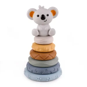 Baby Stacking Blocks  Baby Teethers Toys Soft 3D Cartoon Animal Early Education Puzzle Boys Girls Gift