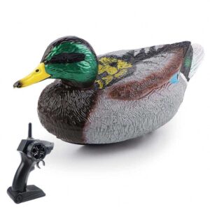 15Km/h 2.4G RC High Speed Speedboat Dual Motor Waterproof Creative Simulation Duck Model Boat Toy