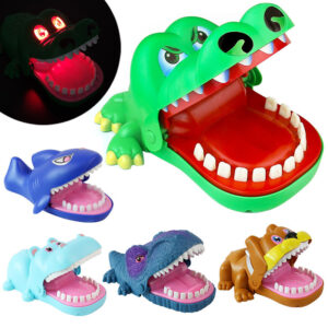 Funny Plastic Crocodile Teeth Game – Creative Stress-relieving Toy for Kids, Parent-Child Interactive Game