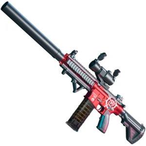 Unisex General Purpose M416 Manual Electric Submachine Gun Toy  Outdoor Soft Shell Gel Shooting Model